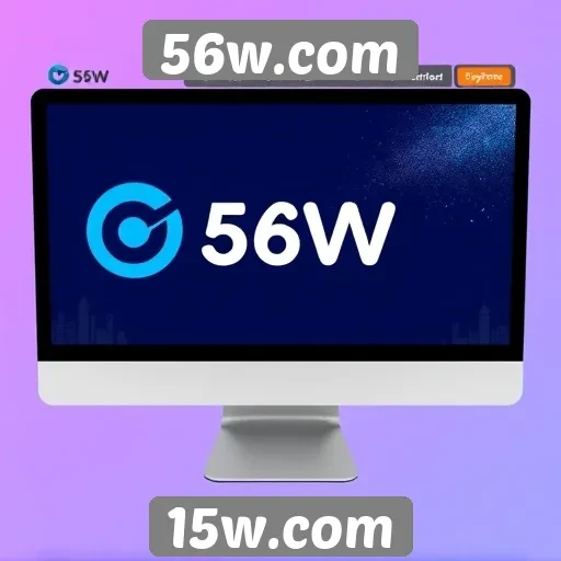 Análise da interface do usuário do site 56w.com